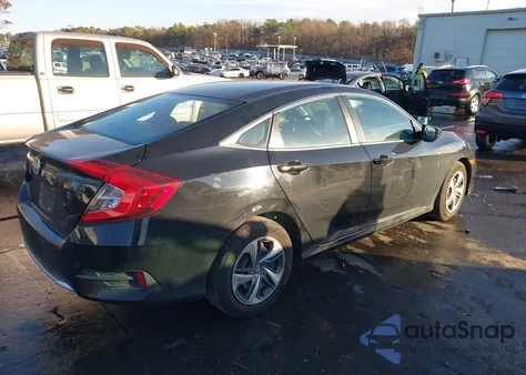 2020 Honda Civic Lx z USA, uszkodzony, nr VIN 2HGFC2F61LH519861